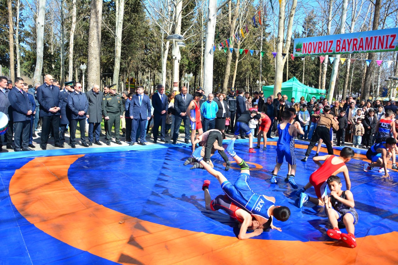 Novruz bayramı Ağstafada təntənə ilə qeyd edildi - FOTOLAR